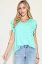 Basic Bae Ruffled T-Shirt