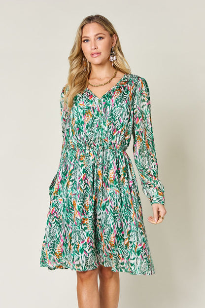 Double Take Long Sleeve Dress