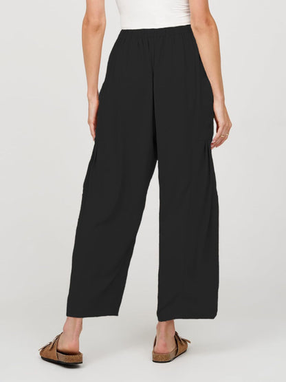 Wide Leg Pants with Pockets