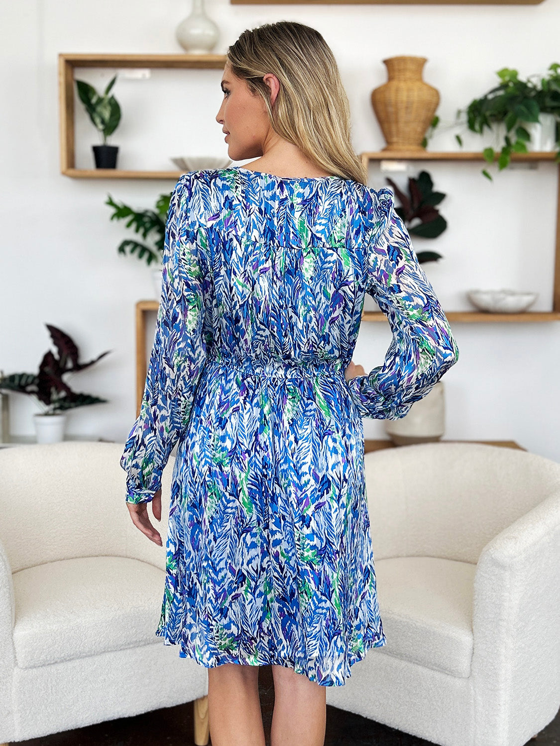 Double Take Long Sleeve Dress