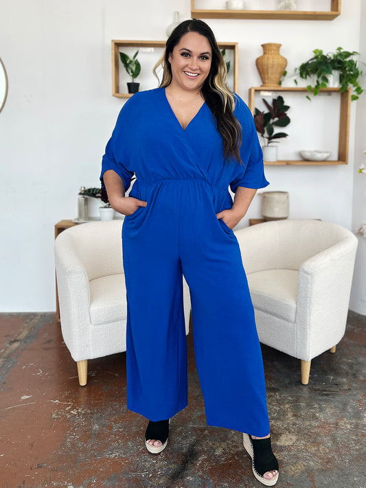 Double Take Wide Leg Jumpsuit