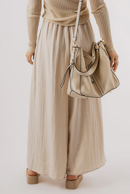 Tied Wide Leg Pants