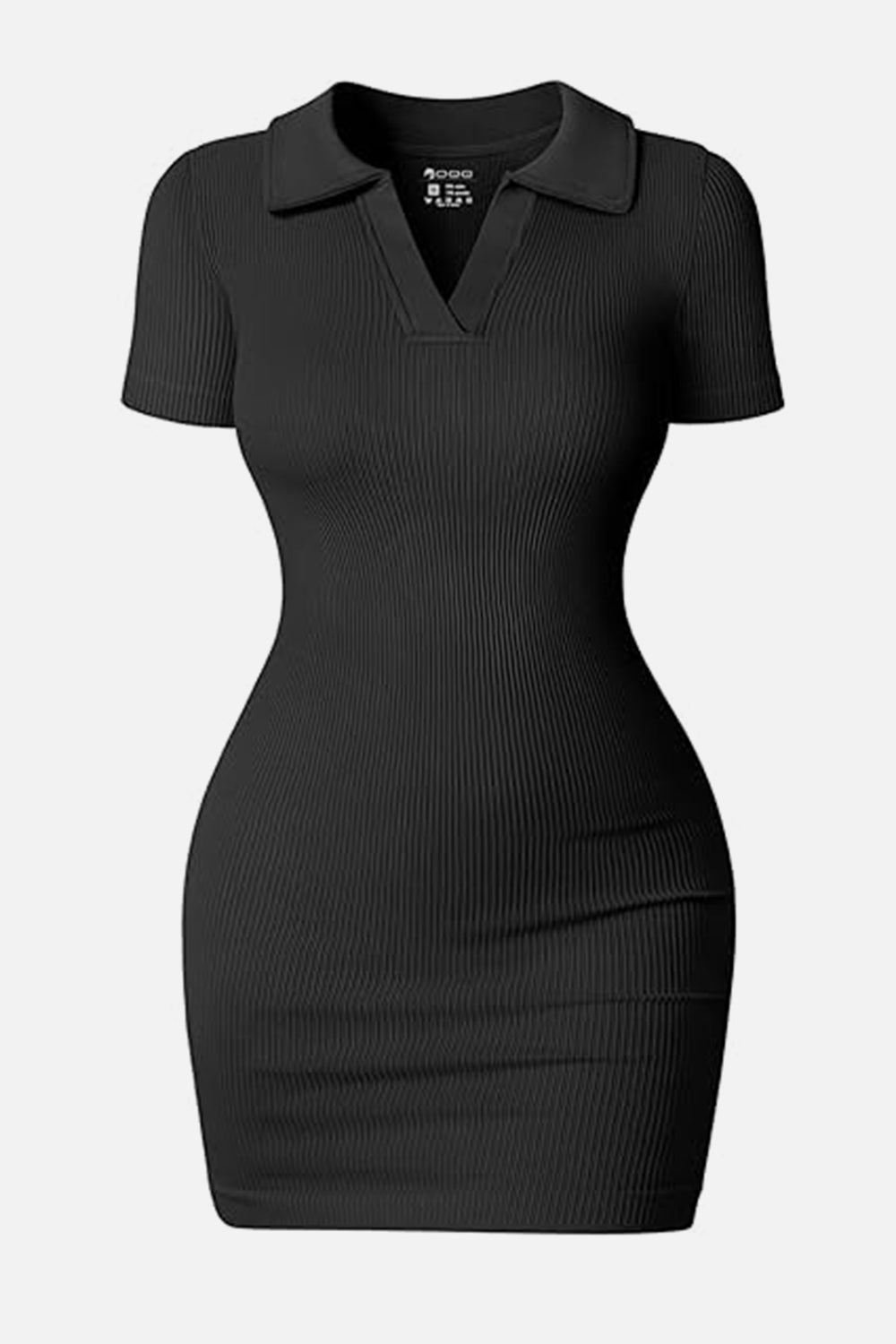 Collared Short Sleeve Active Dress