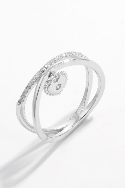 Heart Charm Ring