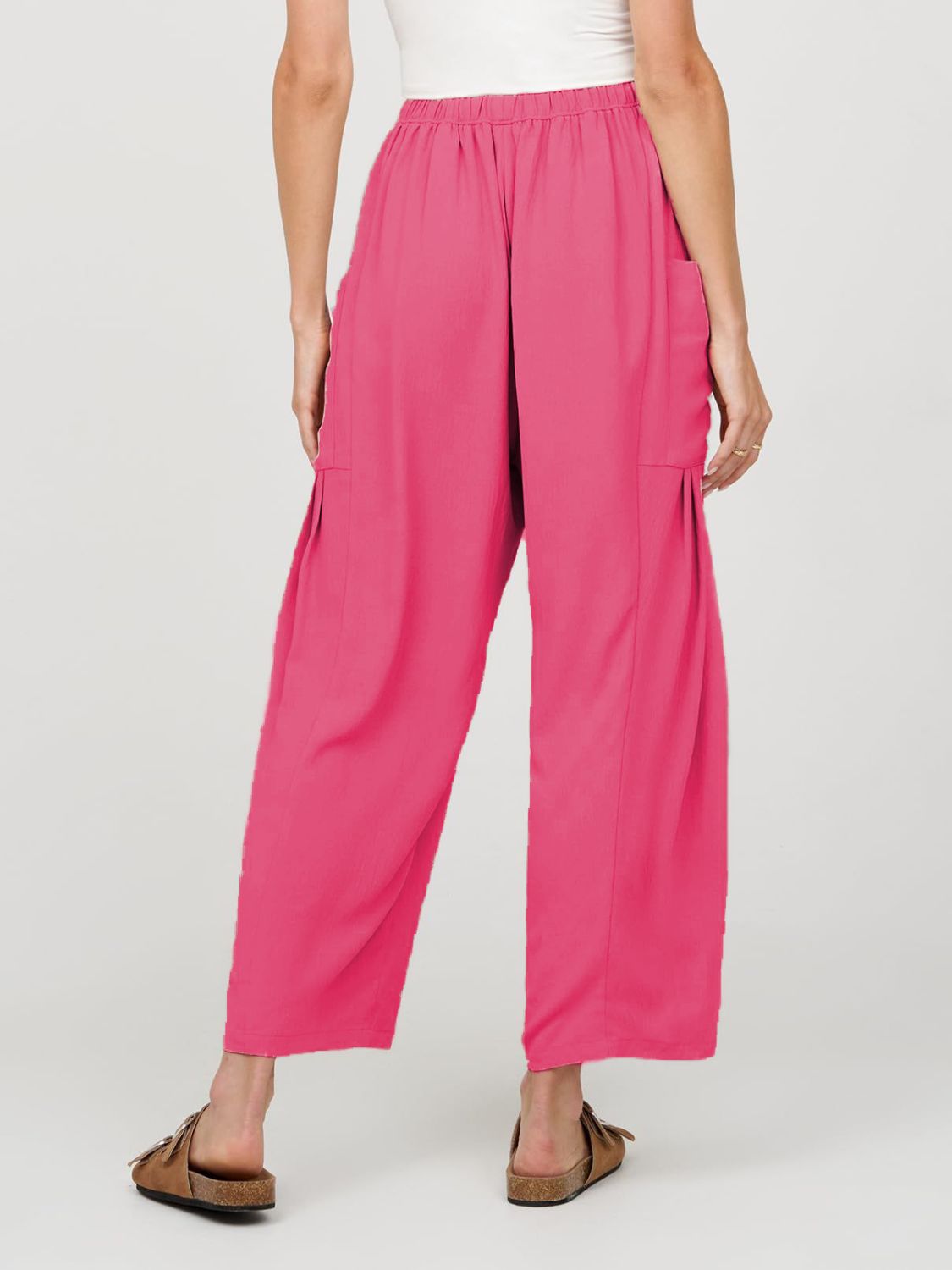 Wide Leg Pants with Pockets