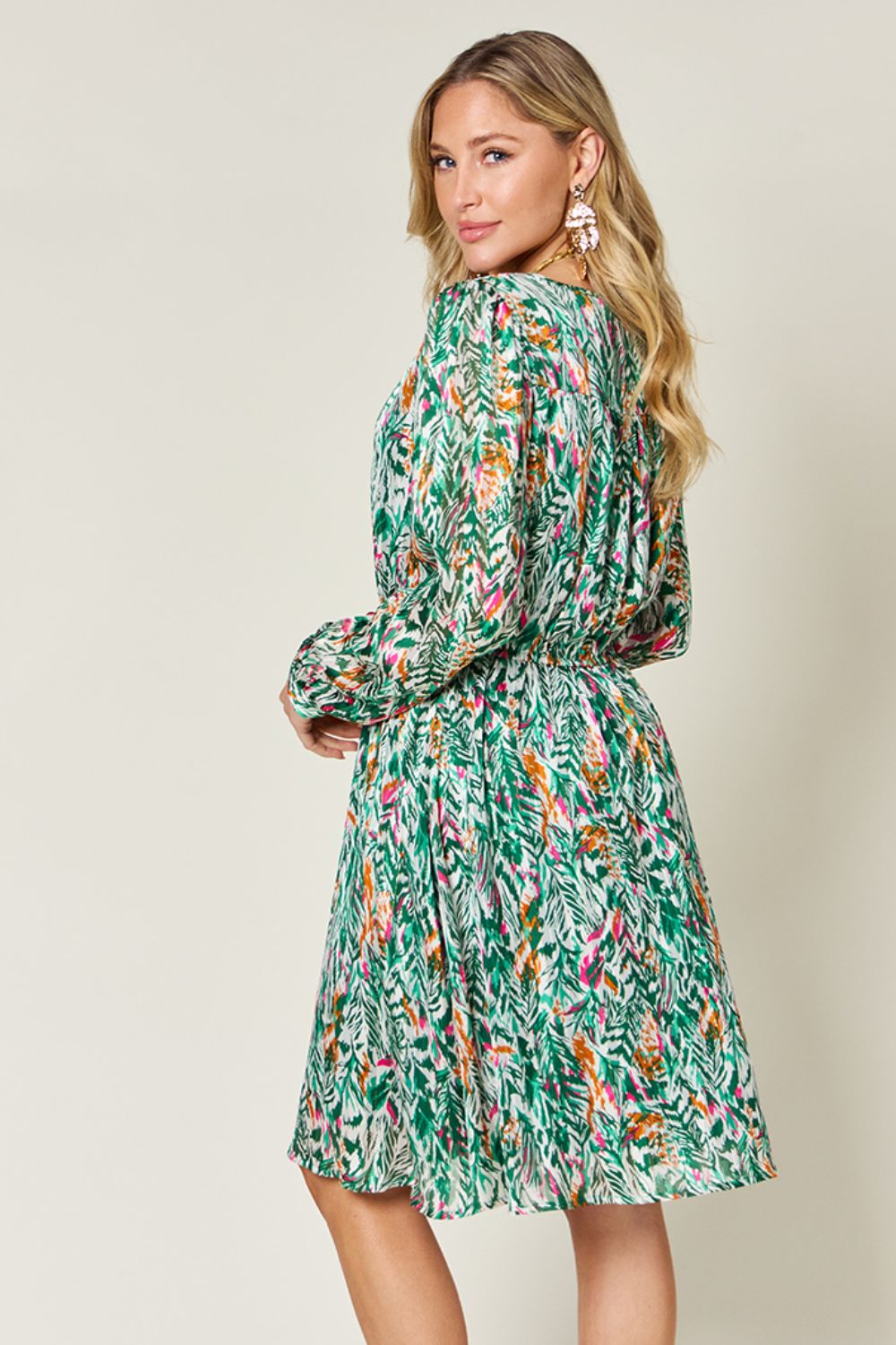 Double Take Long Sleeve Dress