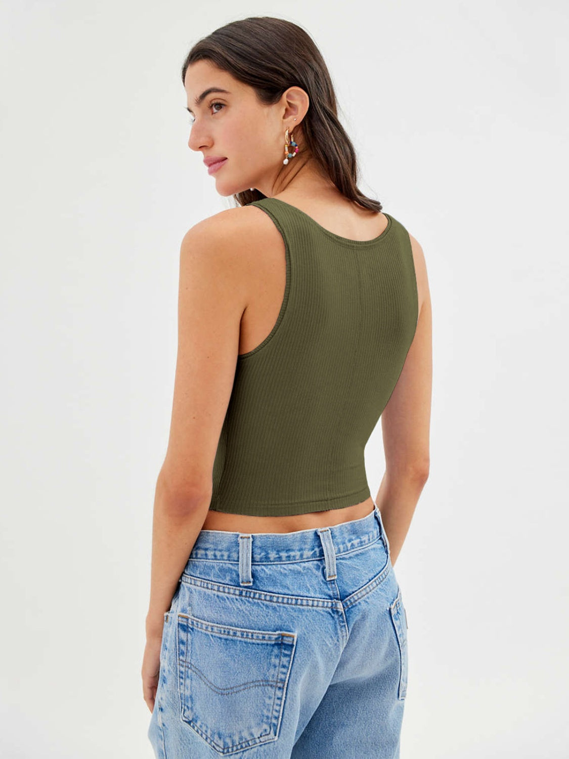 Crop Squared Tank