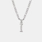 Titanium Steel Letter Pendant Necklace