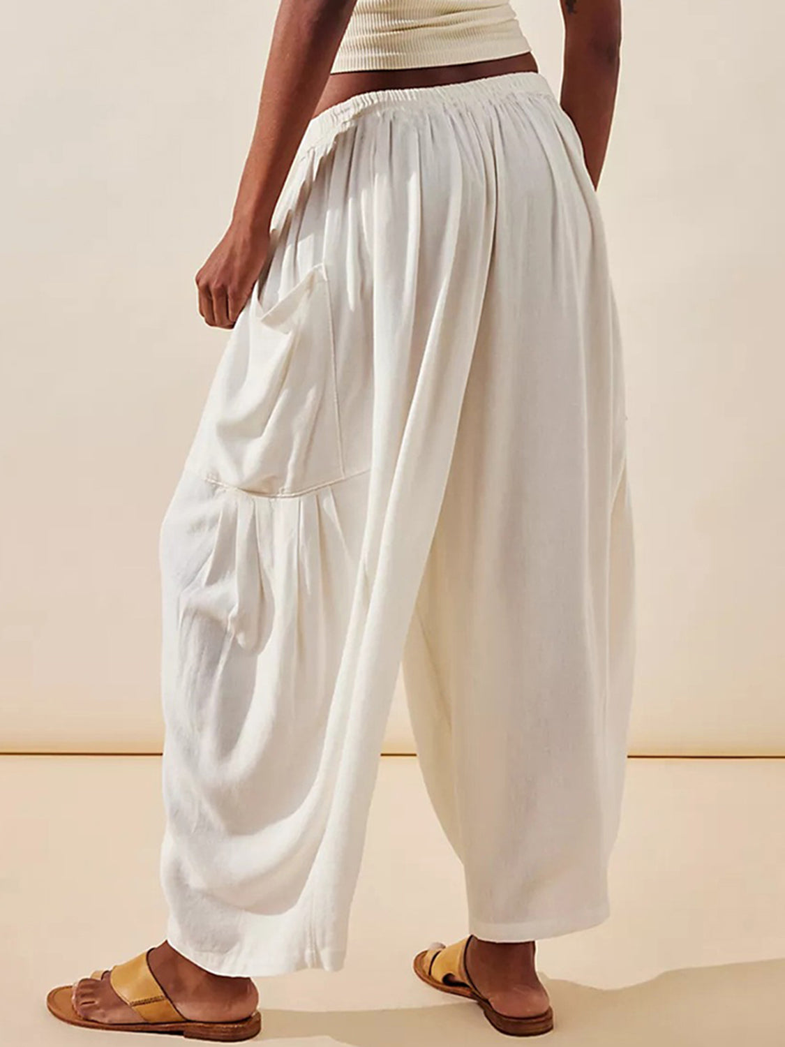 Wide Leg Pants with Pockets