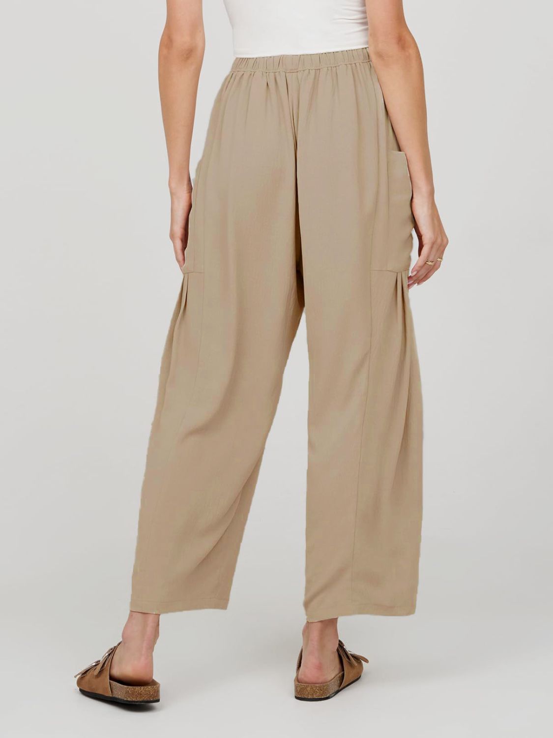 Wide Leg Pants with Pockets