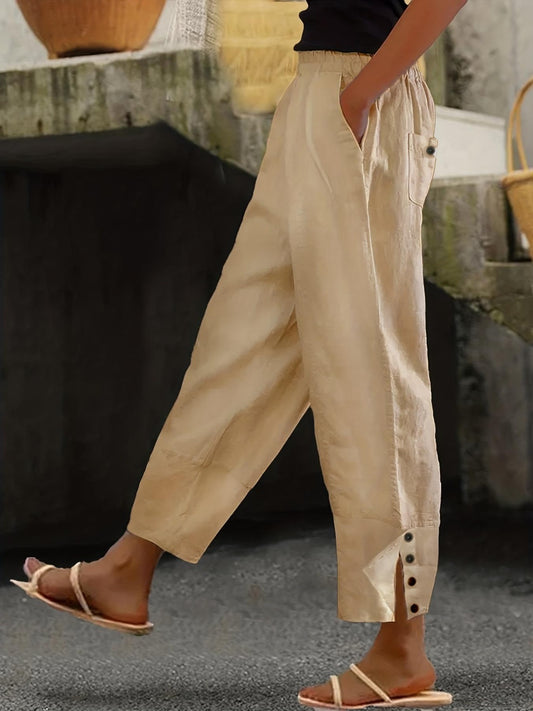 Wide Leg Pants with Pockets