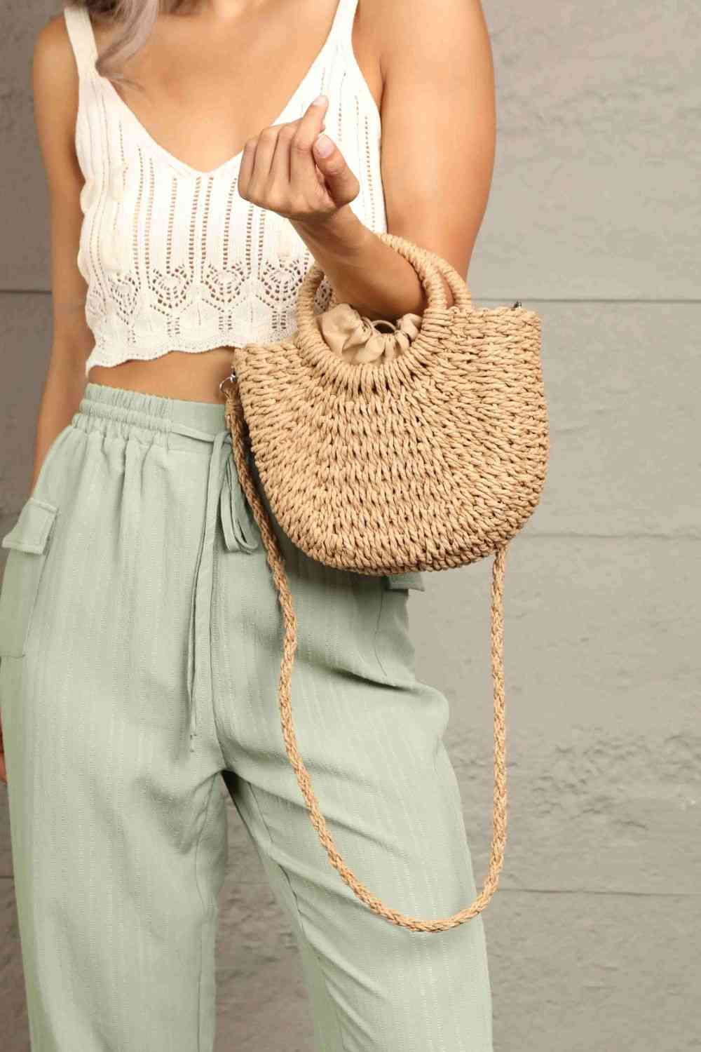 Crochet Crossbody Bag