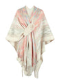 Heathered Fringe Hem Poncho