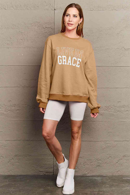 Live in Grace Graphic Sweatshirt