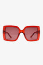 Acetate Lens Square Sunglasses