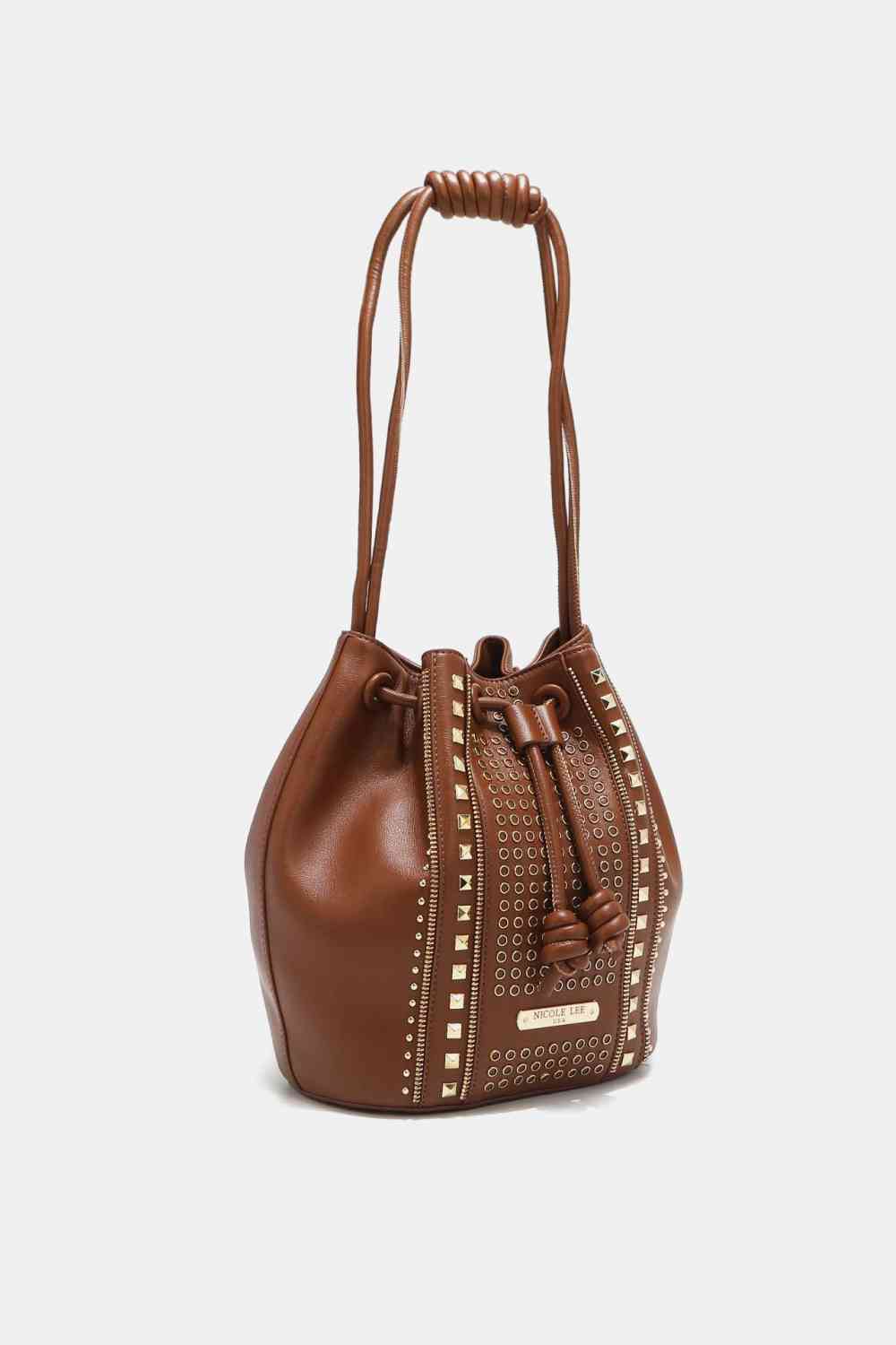 Studded Bucket Bag