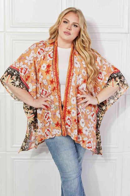 Peachy Keen Cover-Up  Kimono