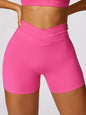 High Waist Active Shorts