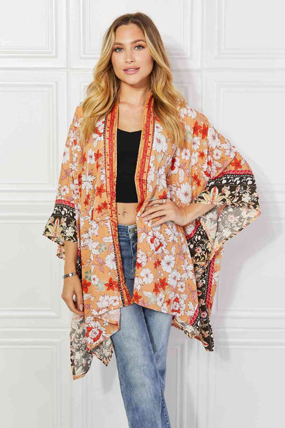 Peachy Keen Cover-Up  Kimono