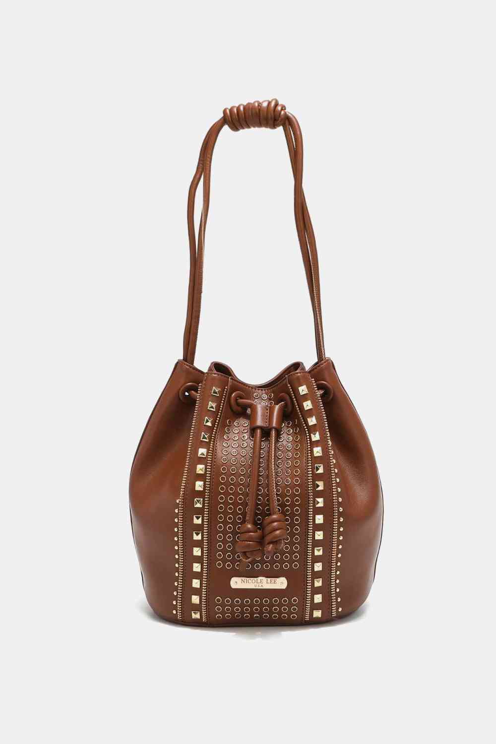 Studded Bucket Bag