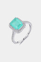 Rectangle Shape Tourmaline Ring