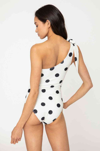 End Of An Era One-Shoulder One-Piece Swimsuit