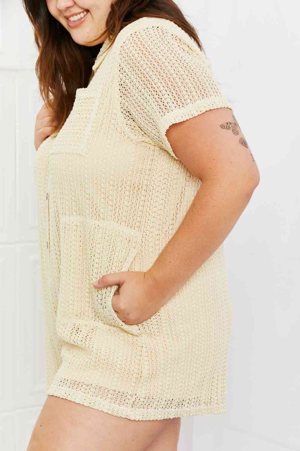 Ready For The Day Crochet Romper