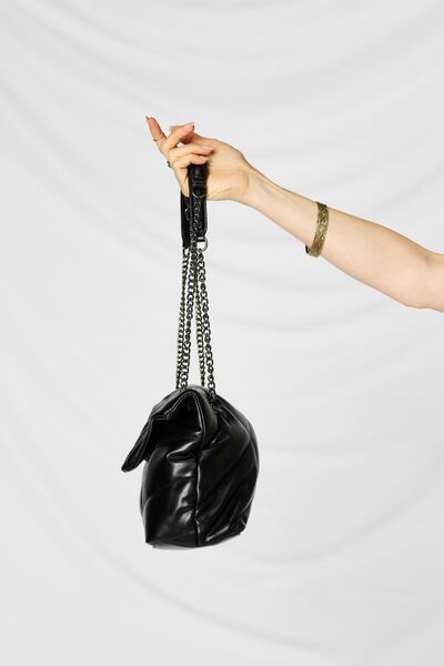 Leather Chain Handbag