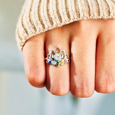 Lotus Shape Ring