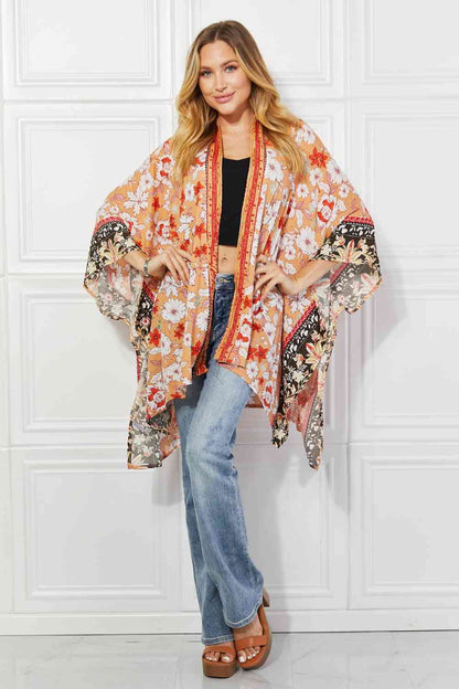 Peachy Keen Cover-Up  Kimono