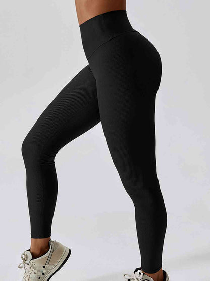 Wide Waistband Slim Fit Sports Pants