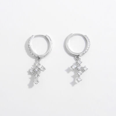 Cross Dangle Earrings