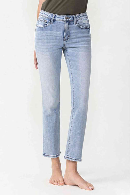 Lovervet  Andrea Midrise Crop Straight Jeans