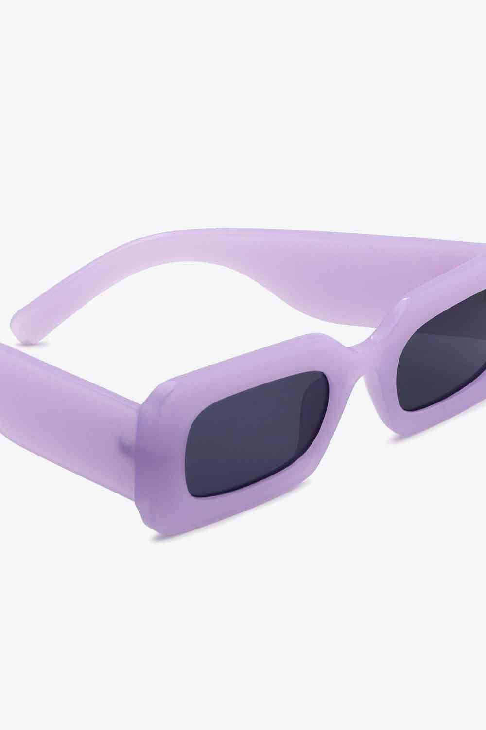 Polycarbonate Frame Rectangle Sunglasses