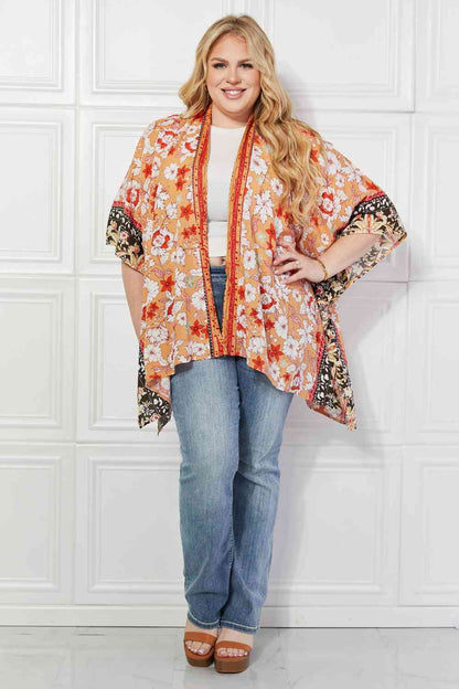 Peachy Keen Cover-Up  Kimono