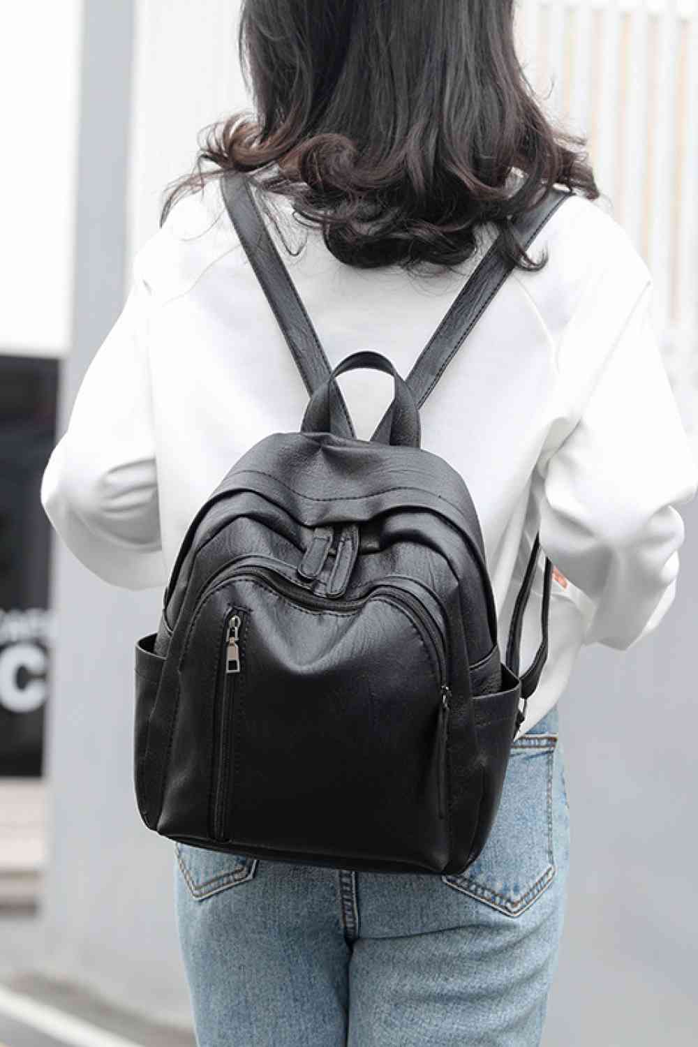 Leather Backpack