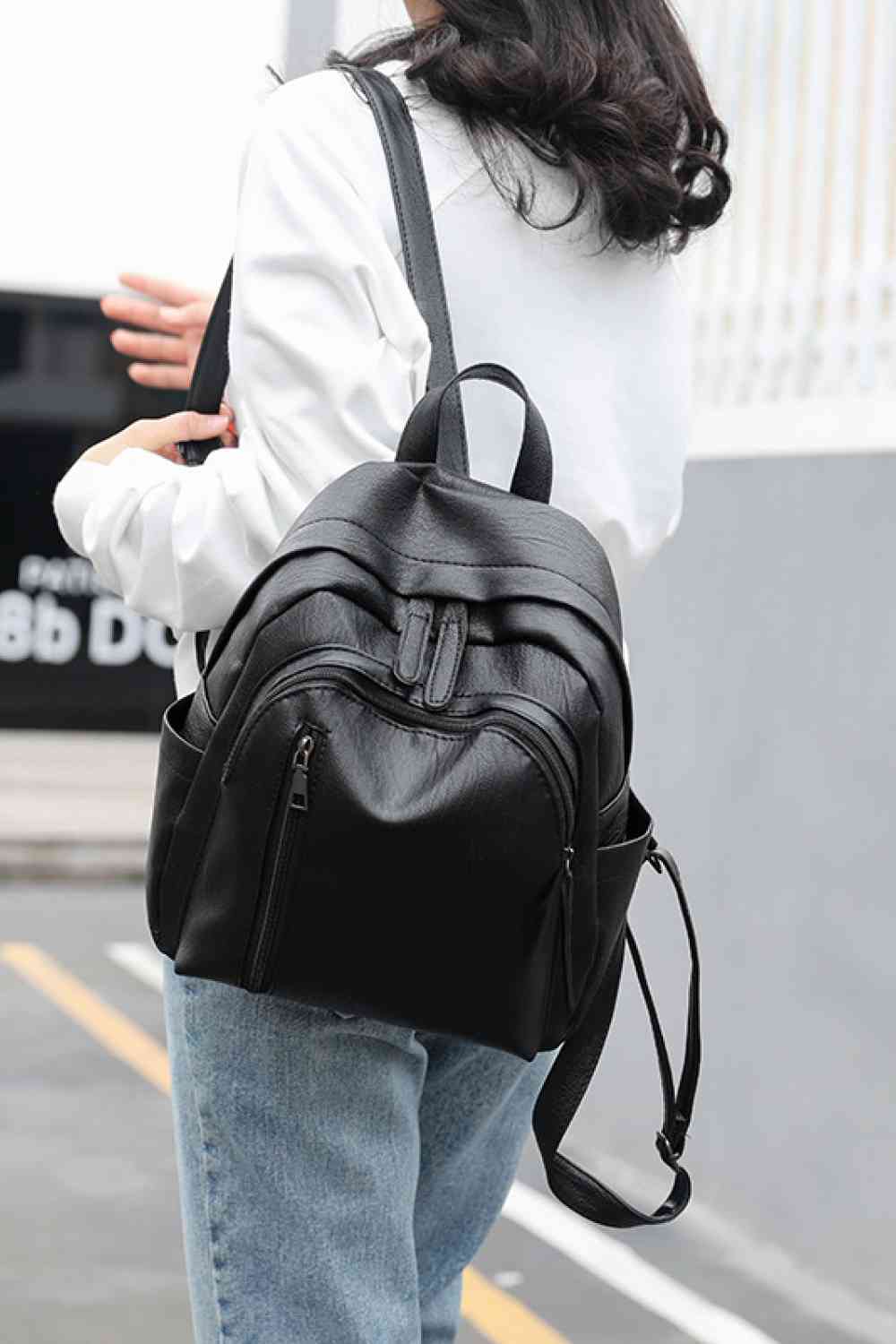 Leather Backpack