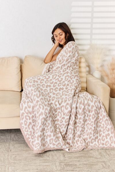 Cuddley Leopard Decorative Throw Blanket