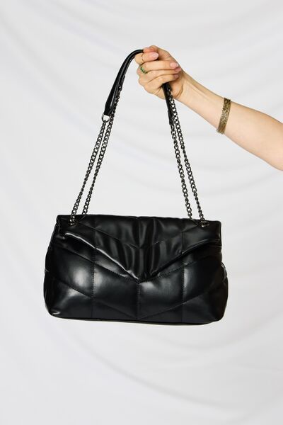 Leather Chain Handbag