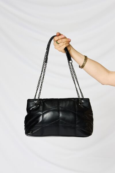 Leather Chain Handbag