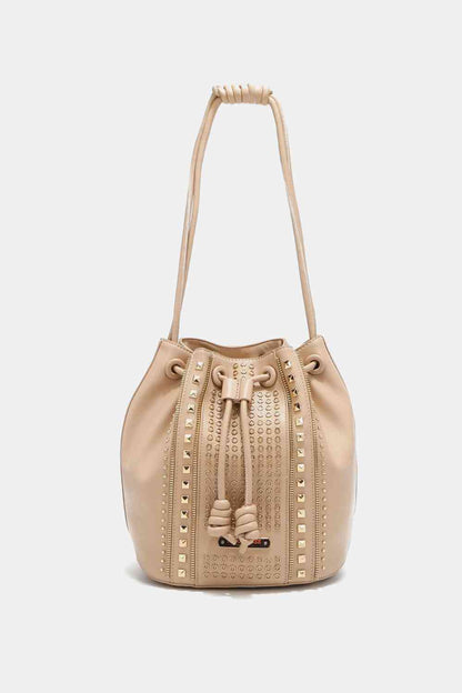 Studded Bucket Bag