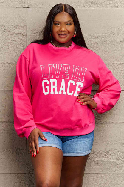 Live in Grace Graphic Sweatshirt